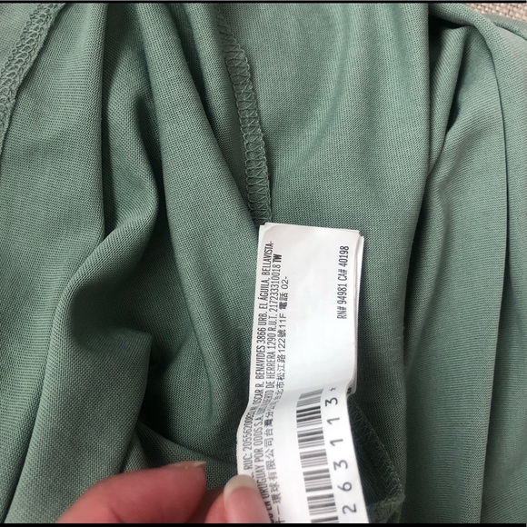 Forever 21, so soft, light blue/green romper sz Sm - Picture 3 of 5